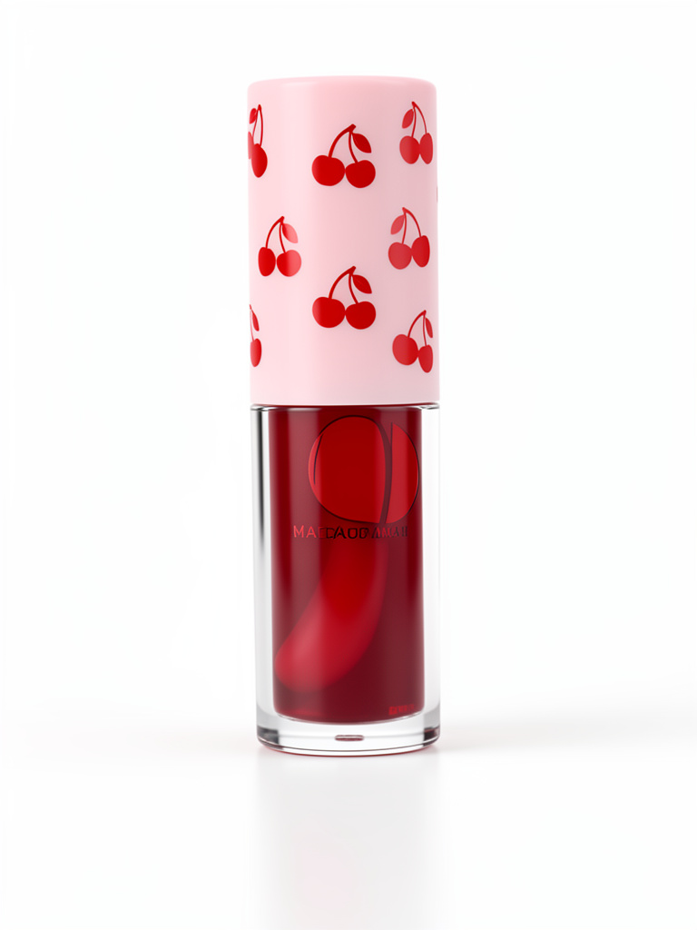 Labial liquido cereza