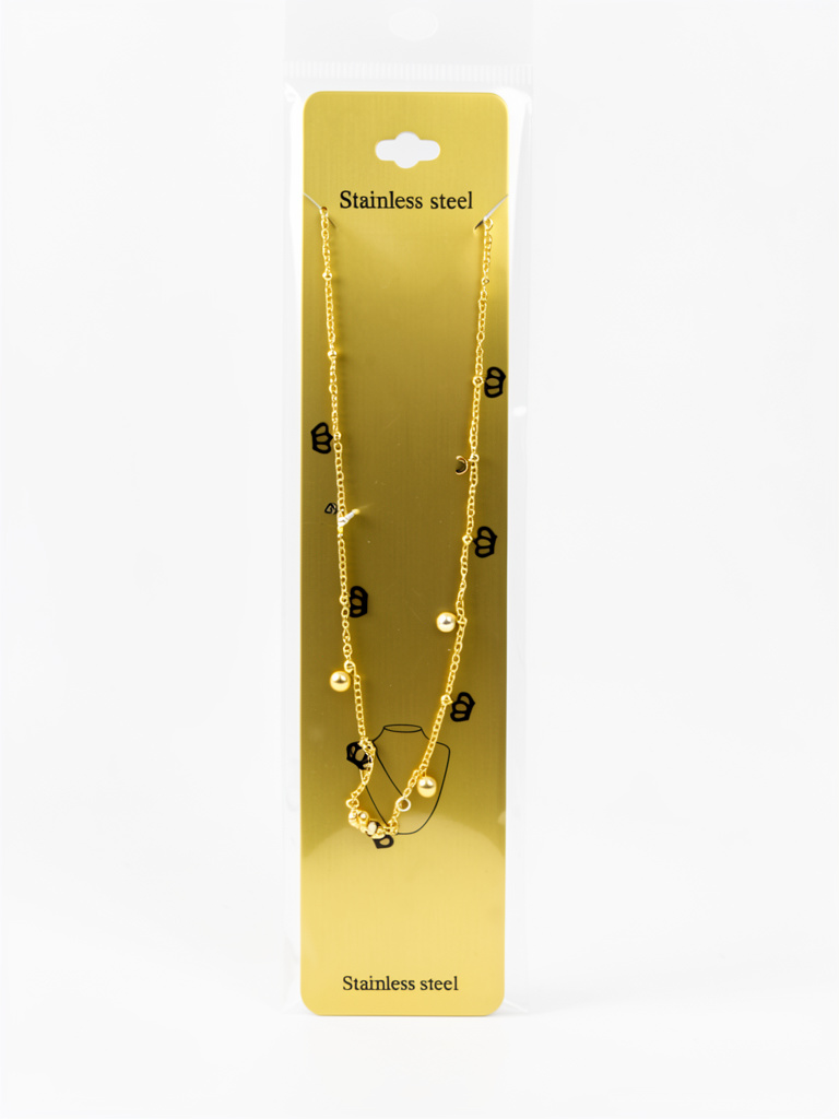 Collar dorado acero inoxidable