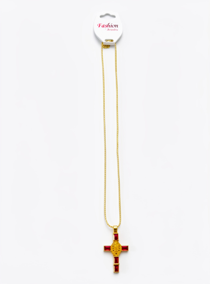 Cadena Fina Dije Cruz Roja