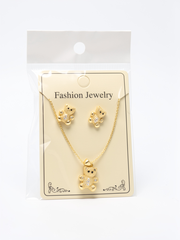 Fashion dorado set oso