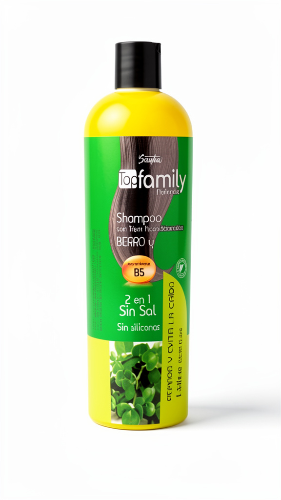Shampoo Berro 2 en 1 para mujer