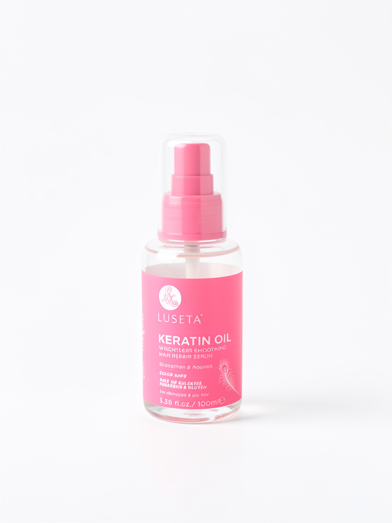 Luseta Keratin Oil serum rosado 10