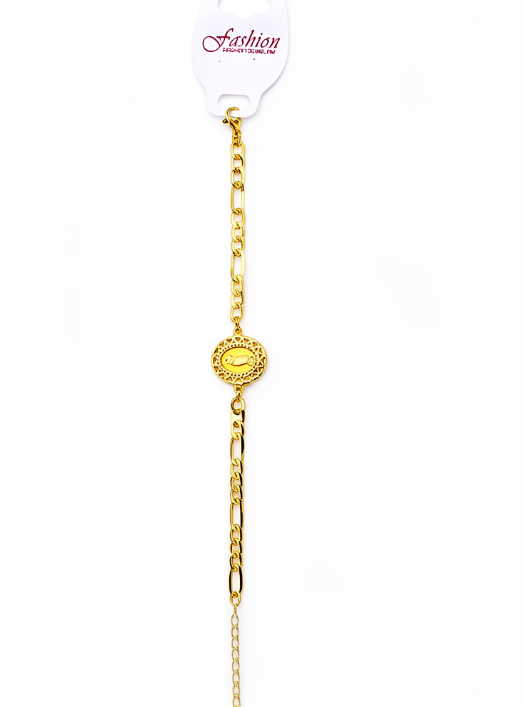 Pulsera Dorada de la Virgen