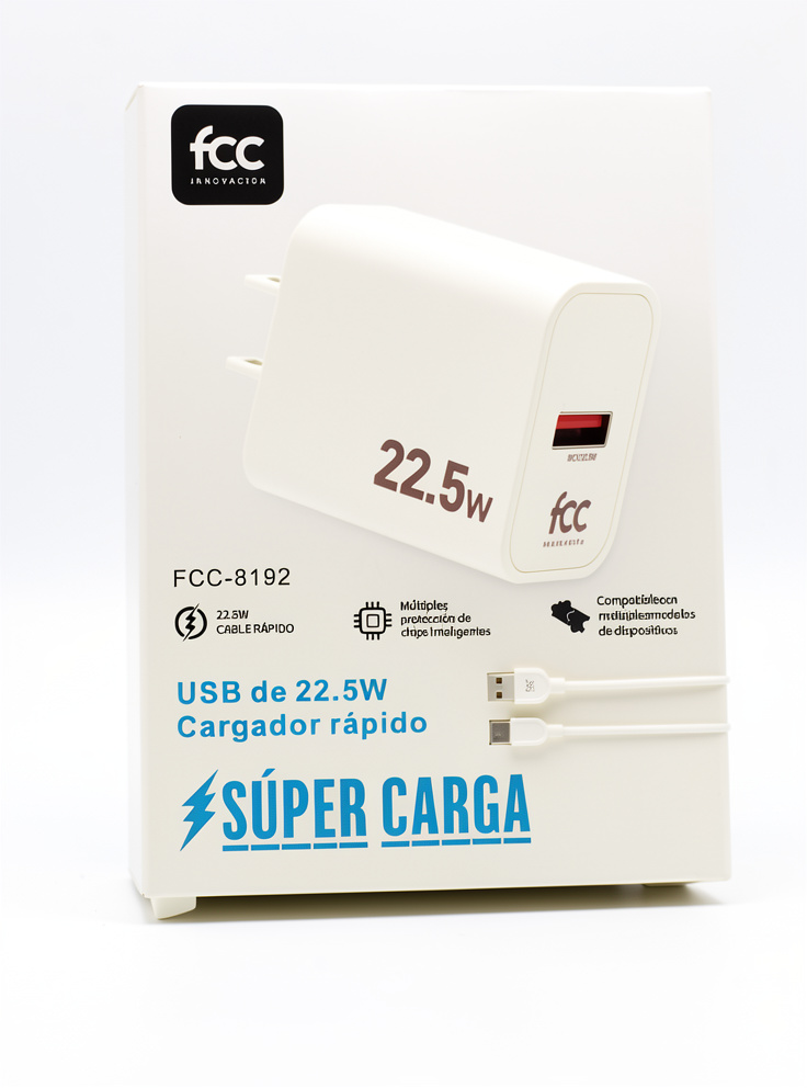 Cargador Super Carga 22.5 w