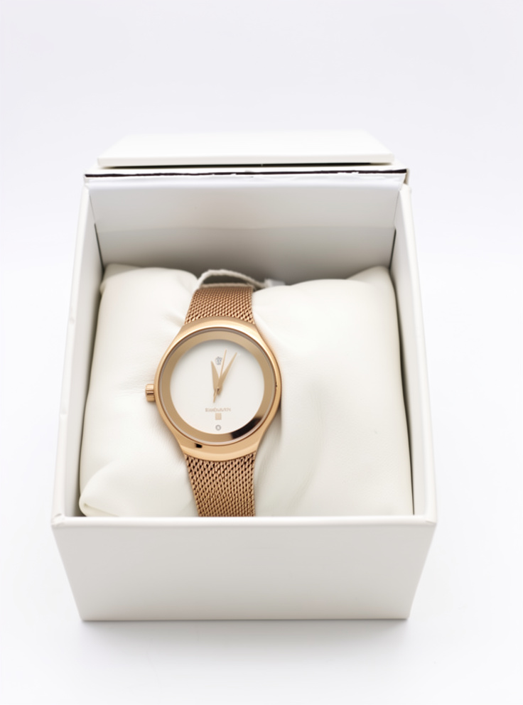 Reloj Bronce Blanco