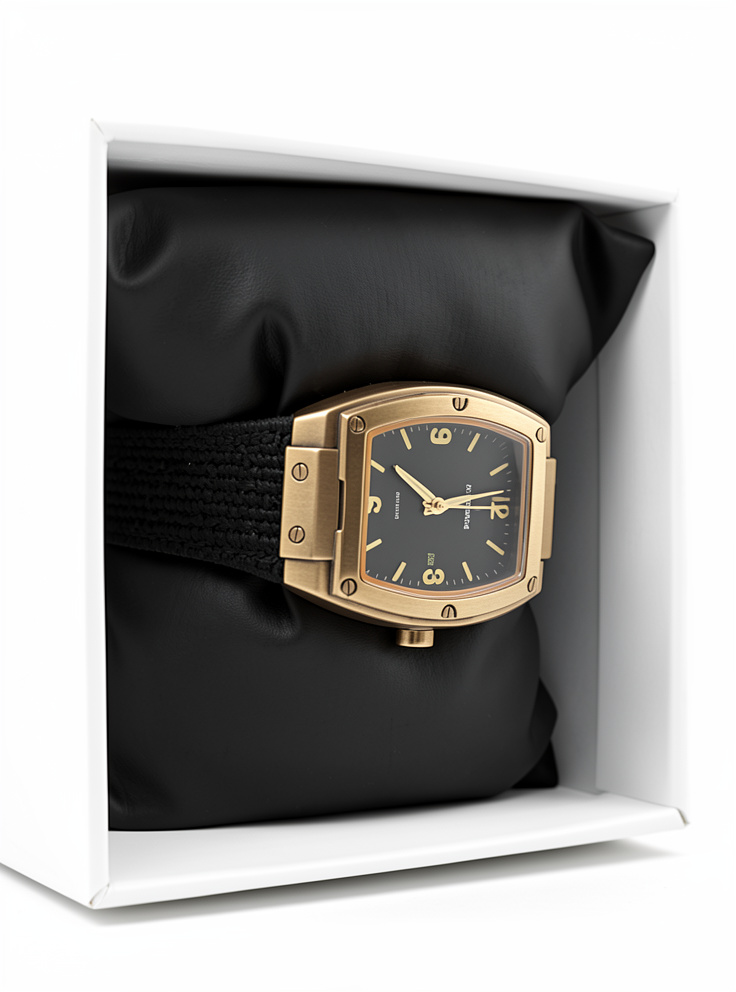 Reloj Bronce Negro