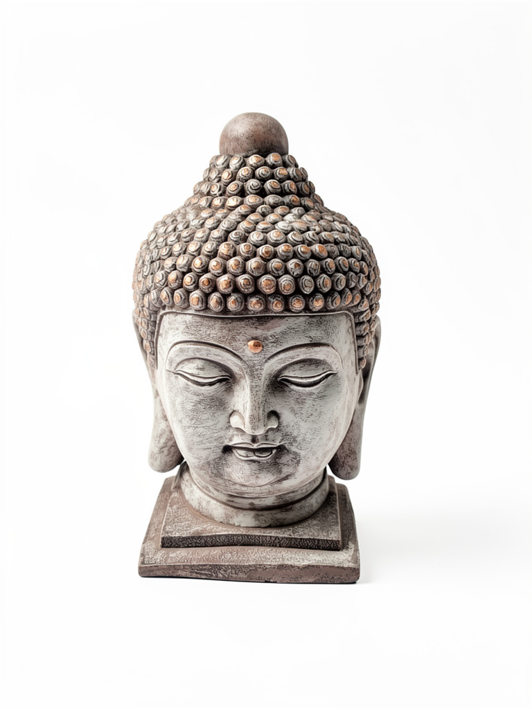 Gran cabeza de buda