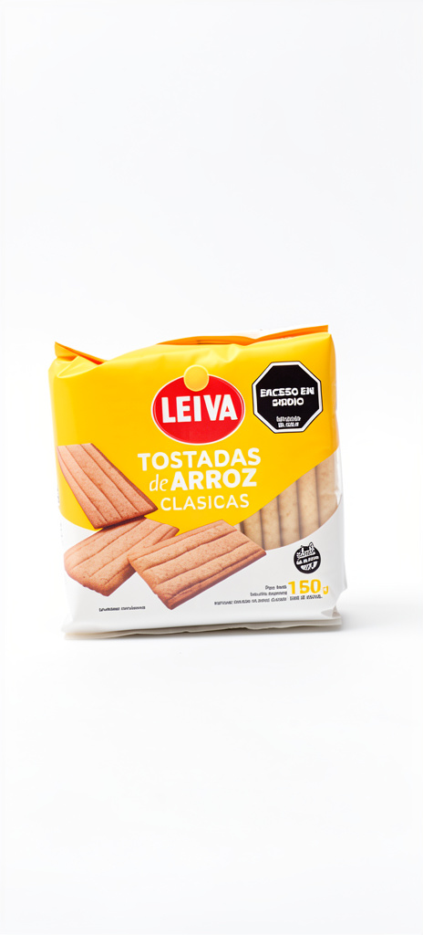 TOST DE ARROZ SALADAS (LEIVA) X 150 GR. - SIN TACC