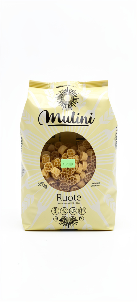 FIDEOS MULINI RUEDITA X 500 GRS