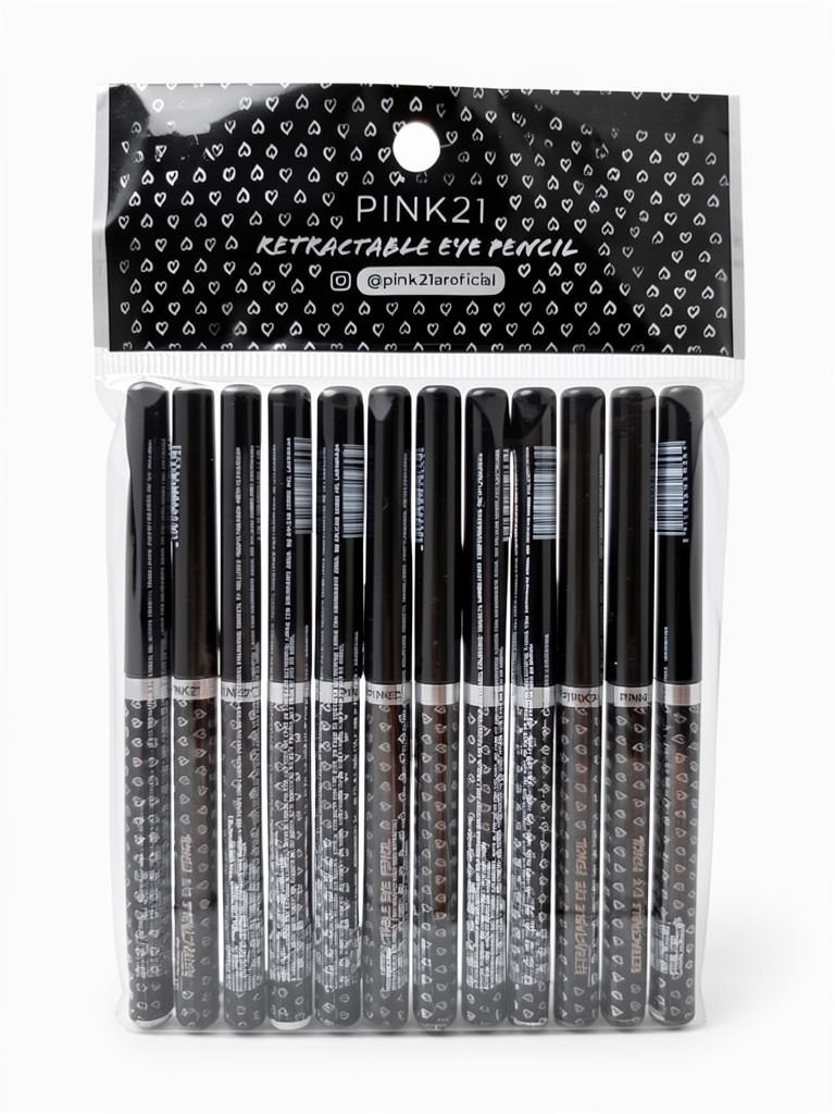 Delineador de ojos retráctil negro