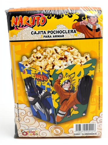 CAJITA POCHOCLERA NARUTO X6