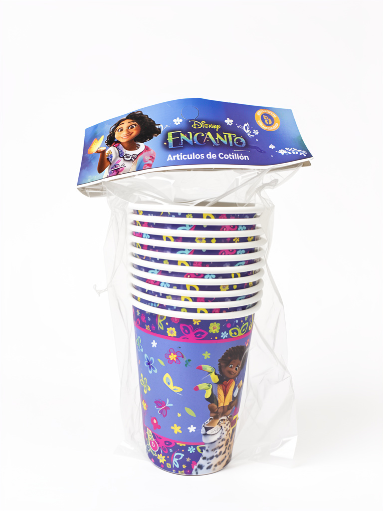 VASO POLIPAPEL ENCANTO X8