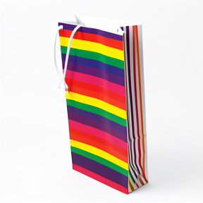 BOLSITA DE PAPEL ARCO IRIS X10