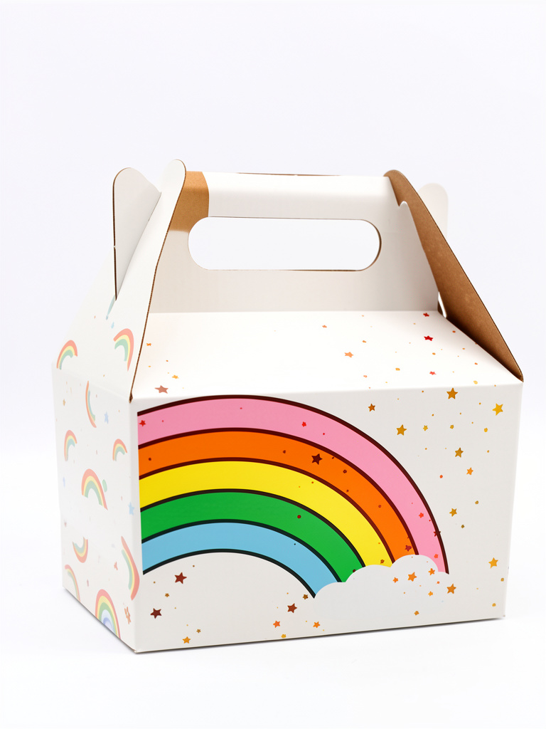 CAJA SORPRESA ARCO IRIS X5