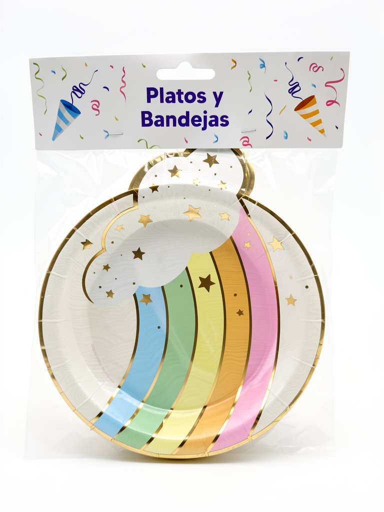 PLATO ARCOIRIS X8