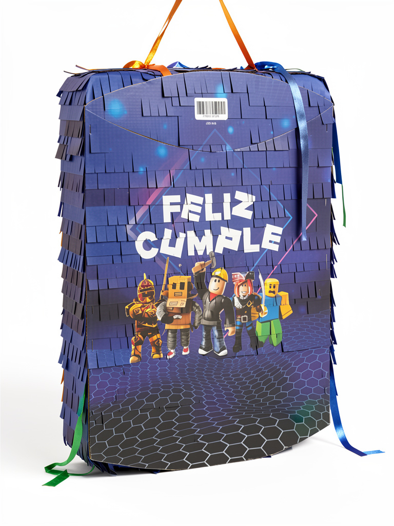 PIÑATA DE CARTON ROBLOX
