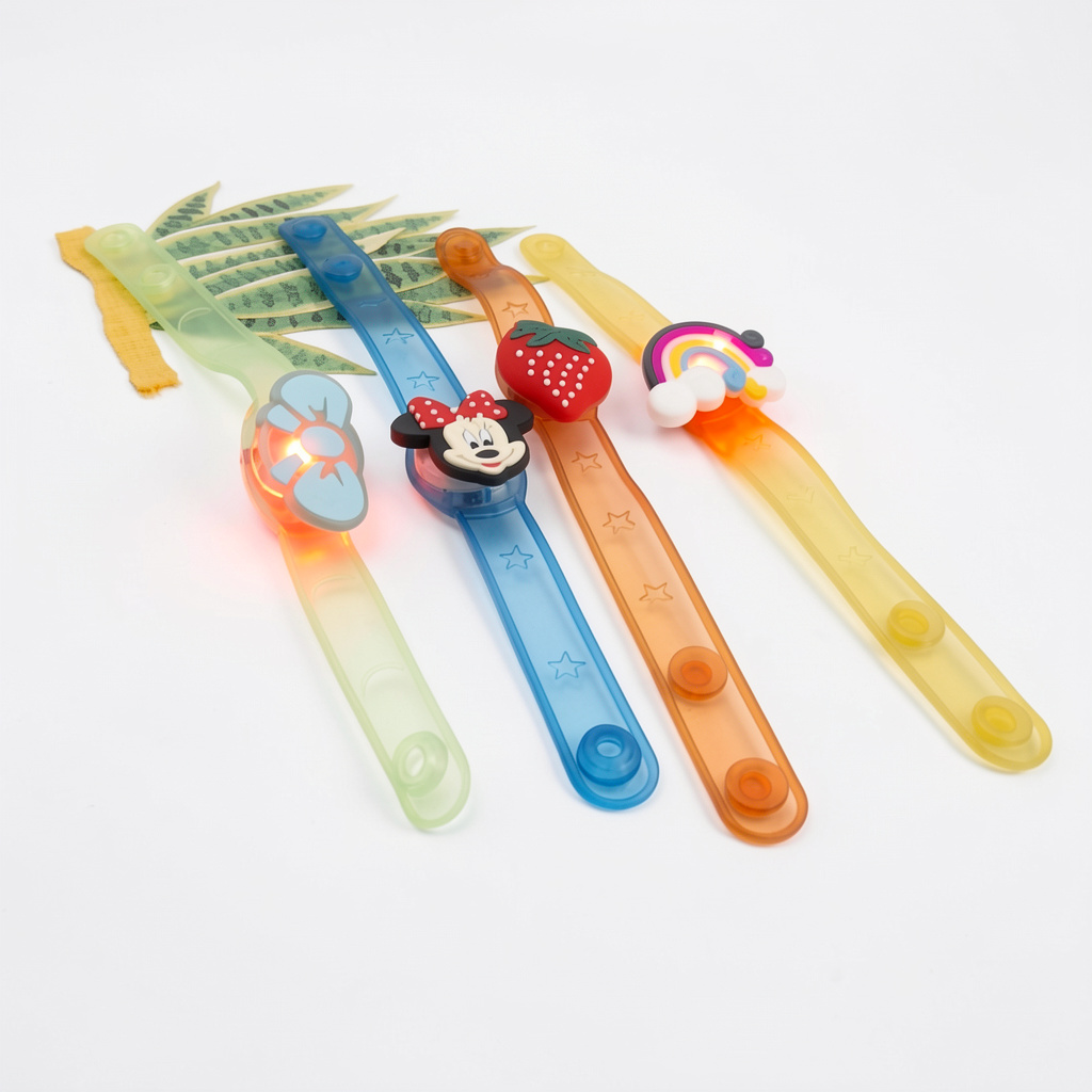 PULSERAS ANIMADAS CON LUZ