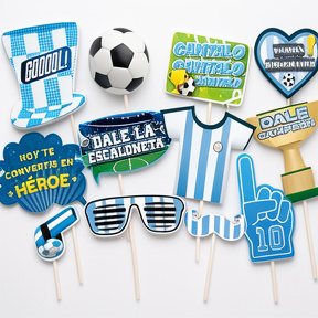 PHOTO PROPS ARGENTINA X12