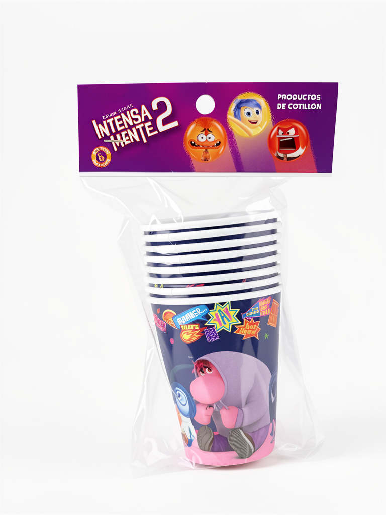 VASO POLIPAPEL INTENSAMENTE X8