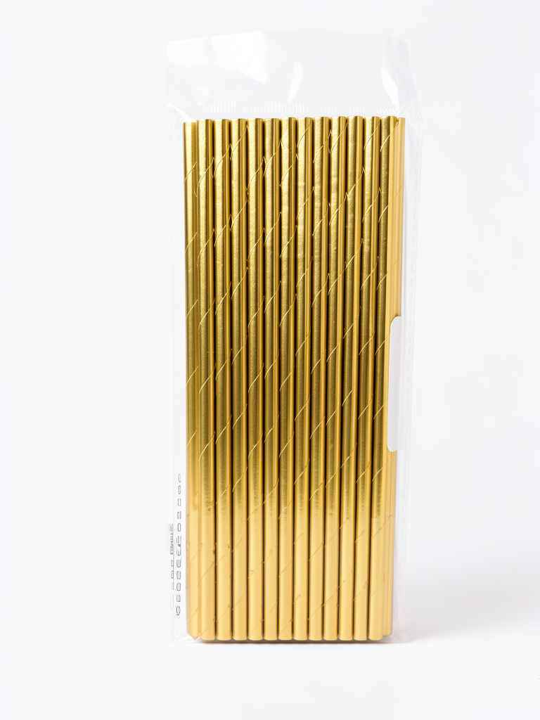 SORBETE POLIPAPEL METALIZADO ORO X20