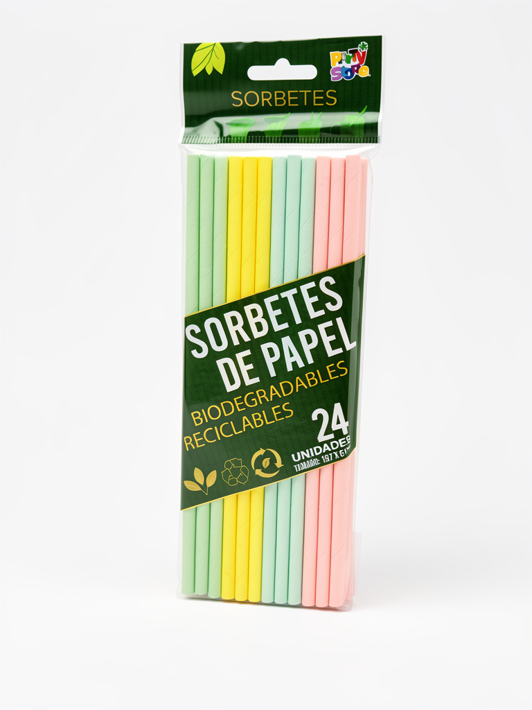 SORBETE POLIPAPEL PASTEL X24