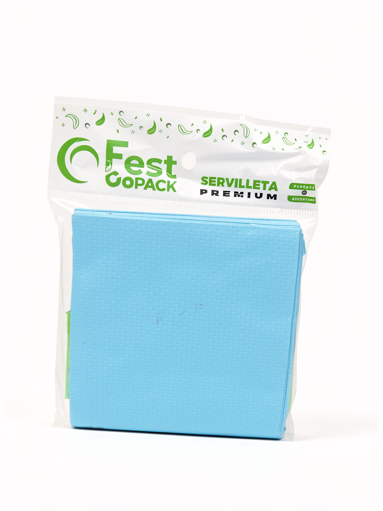 SERVILLETA PASTEL CELESTE