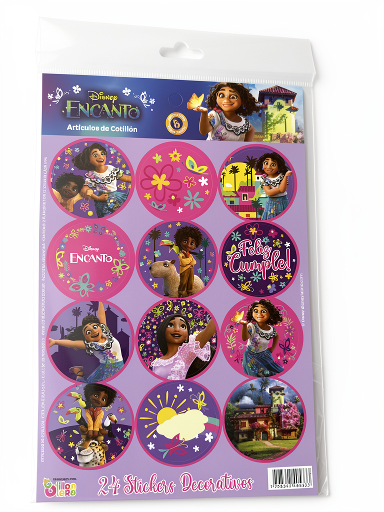 STICKERS AUTOADHESIVOS ENCANTO X24