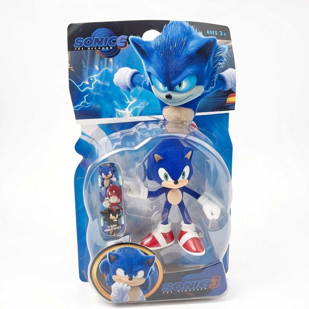 JUGUETE SONIC+PATINETA
