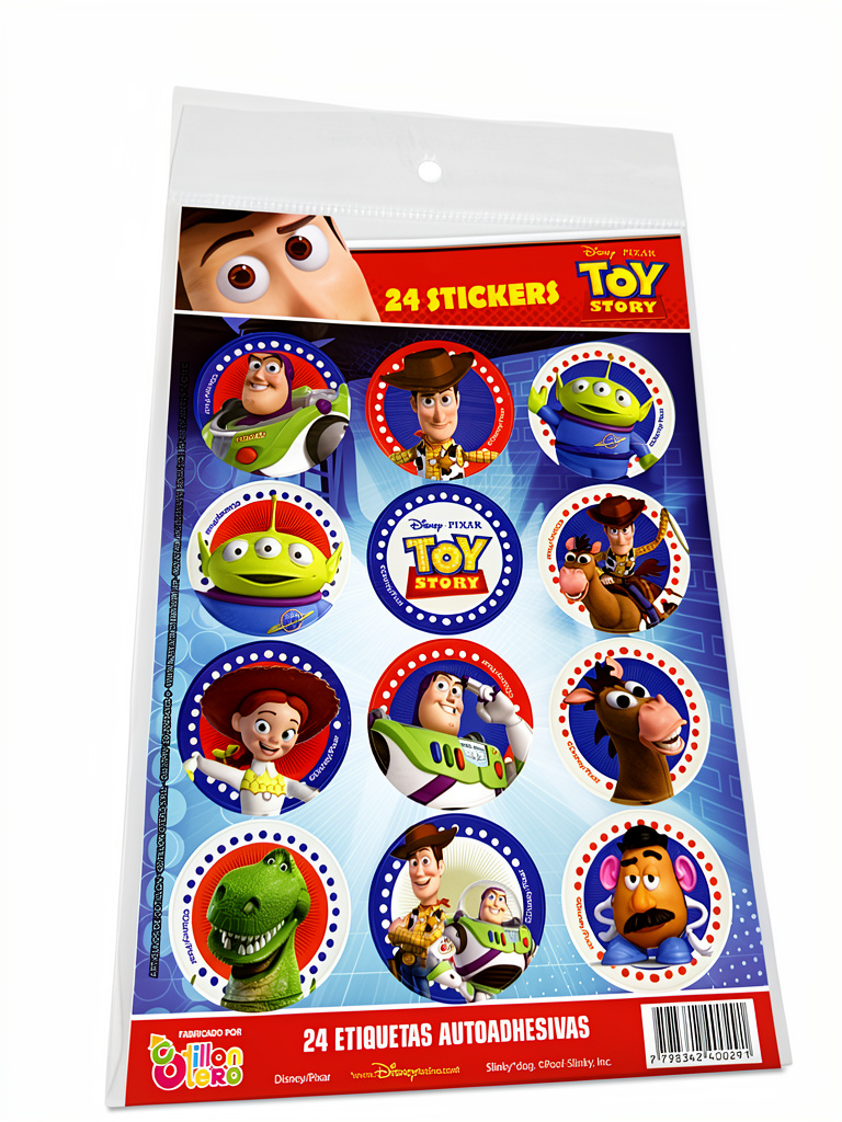 STICKERS AUTOADHESIVOS TOY STORY X24