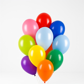 GLOBO STANTAR MULTICOLOR X25