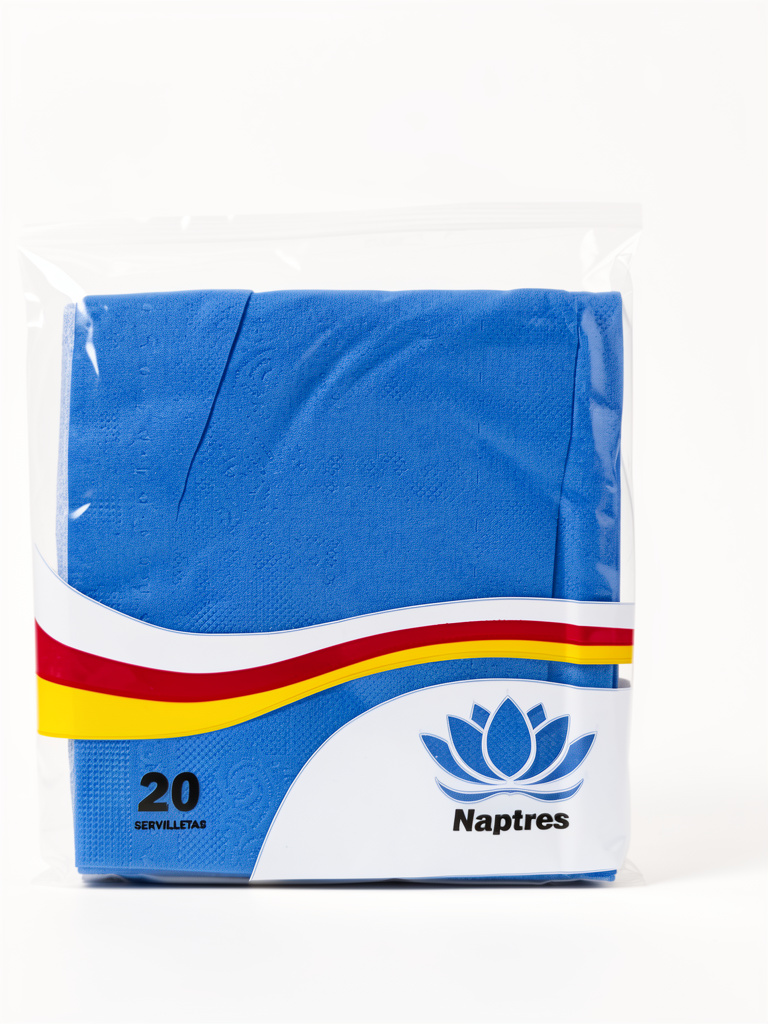 SERVILLETA AZUL X20