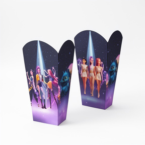 CAJA POCHOCLERA LAS GUERRERAS K POP X8