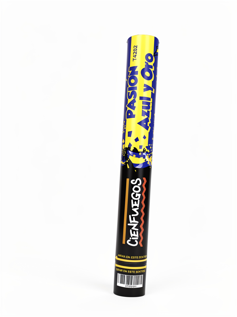 LANZAPAPELITOS PASION AZUL Y ORO
