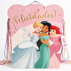 PIÑATA DE CARTON PRINCESAS