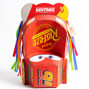 PIÑATA DE CARTON CARS