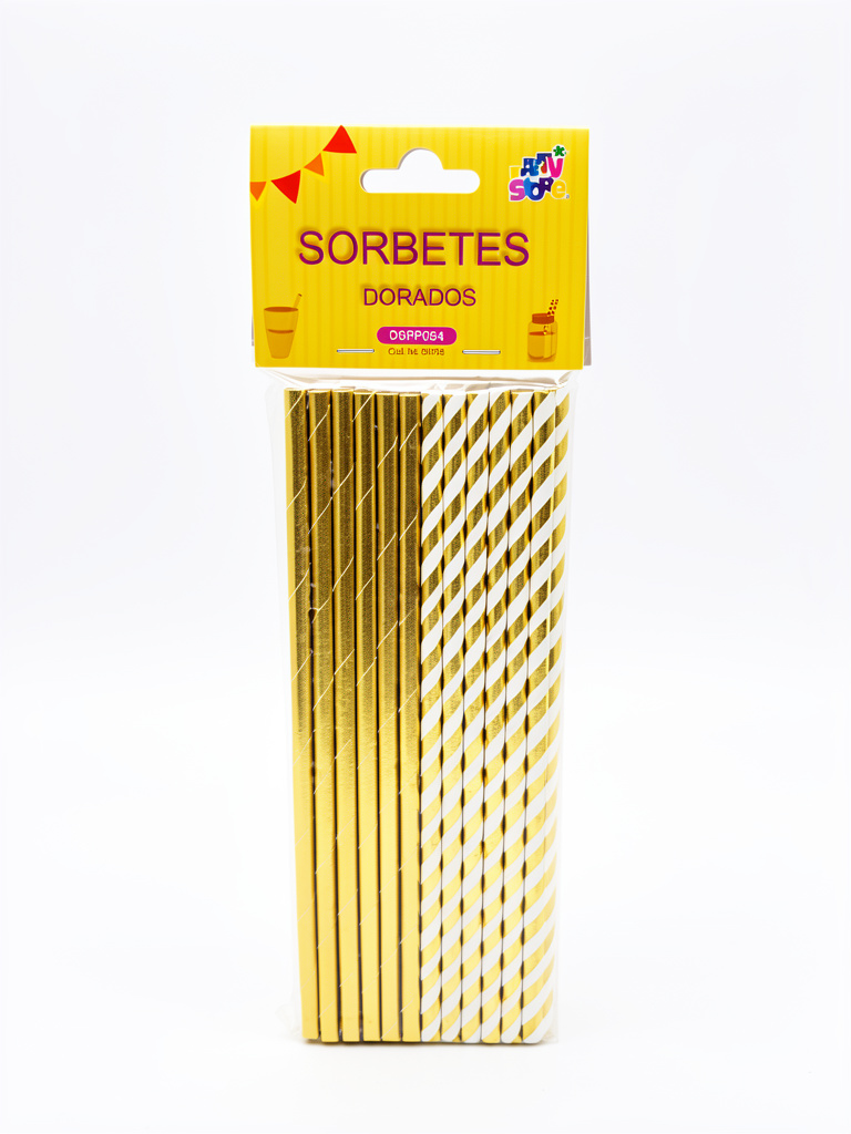 SORBETE POLIPAPEL DORADO X24