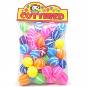 PELOTITA MINI PLASTICA X36