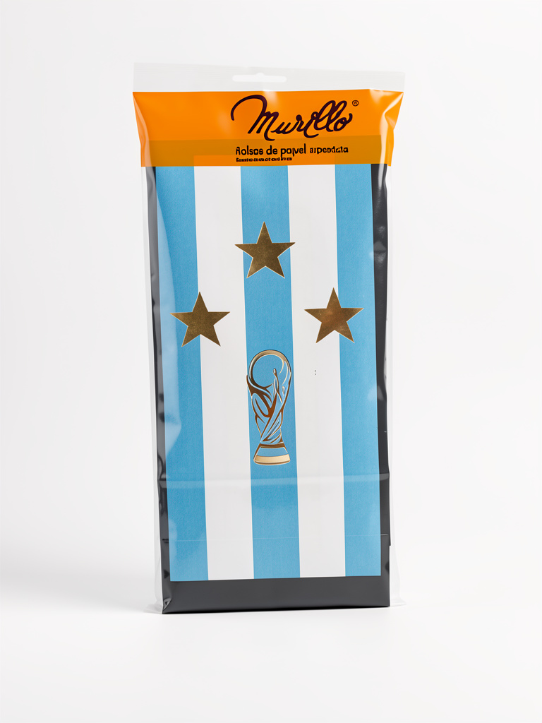 BOLSITA DE PAPEL ARGENTINA CAMPEON X10