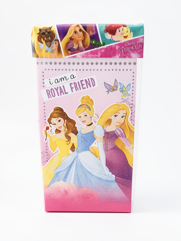 BOLSITA DE PAPEL PRINCESAS X10