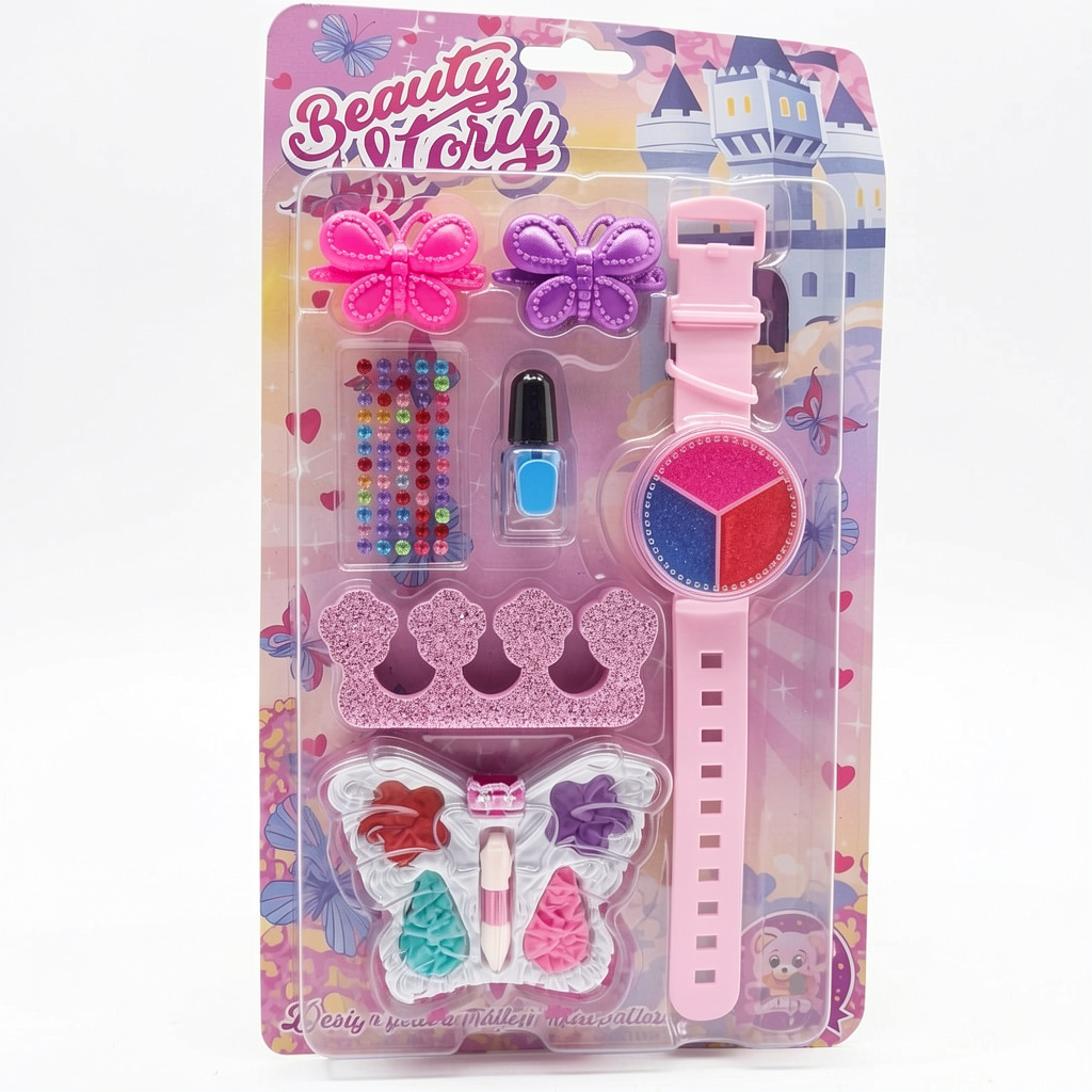 SET MANICURA CON RELOJ