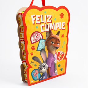 PIÑATA DE CARTON ZOOTOPIA