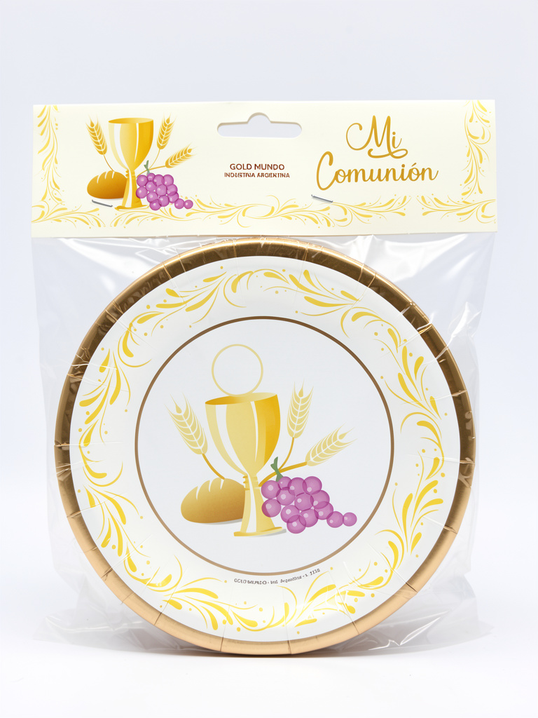 PLATO COMUNION X8