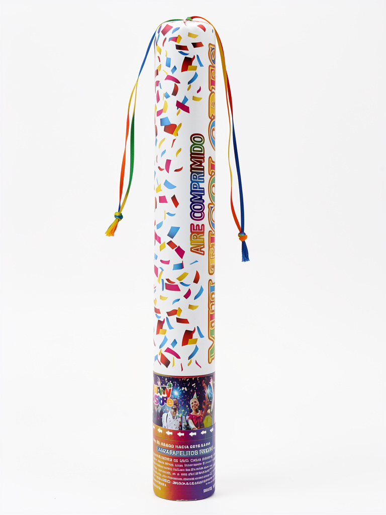 LANZA PAPELITOS 40CM PAPEL BARRILETE MULTICOLOR