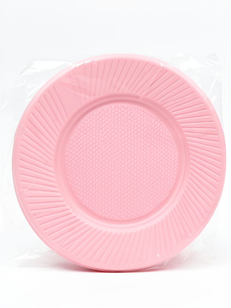 PLATO PASTEL ROSA X50
