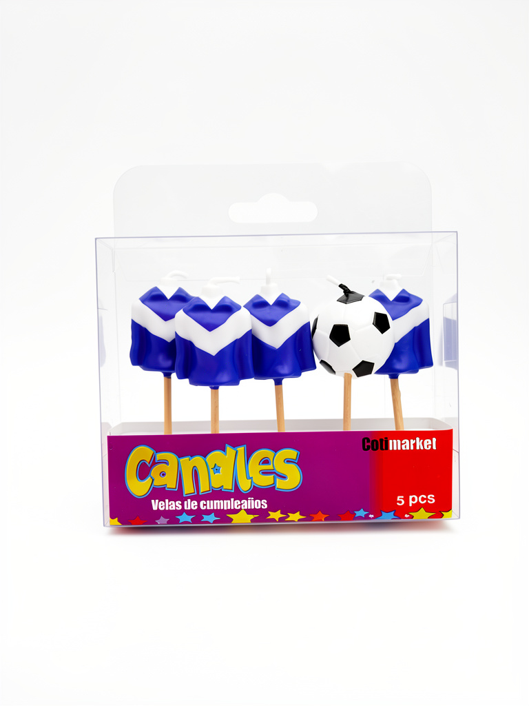 SET VELA FUTBOL 4 CAMISETAS 1 PELOTA