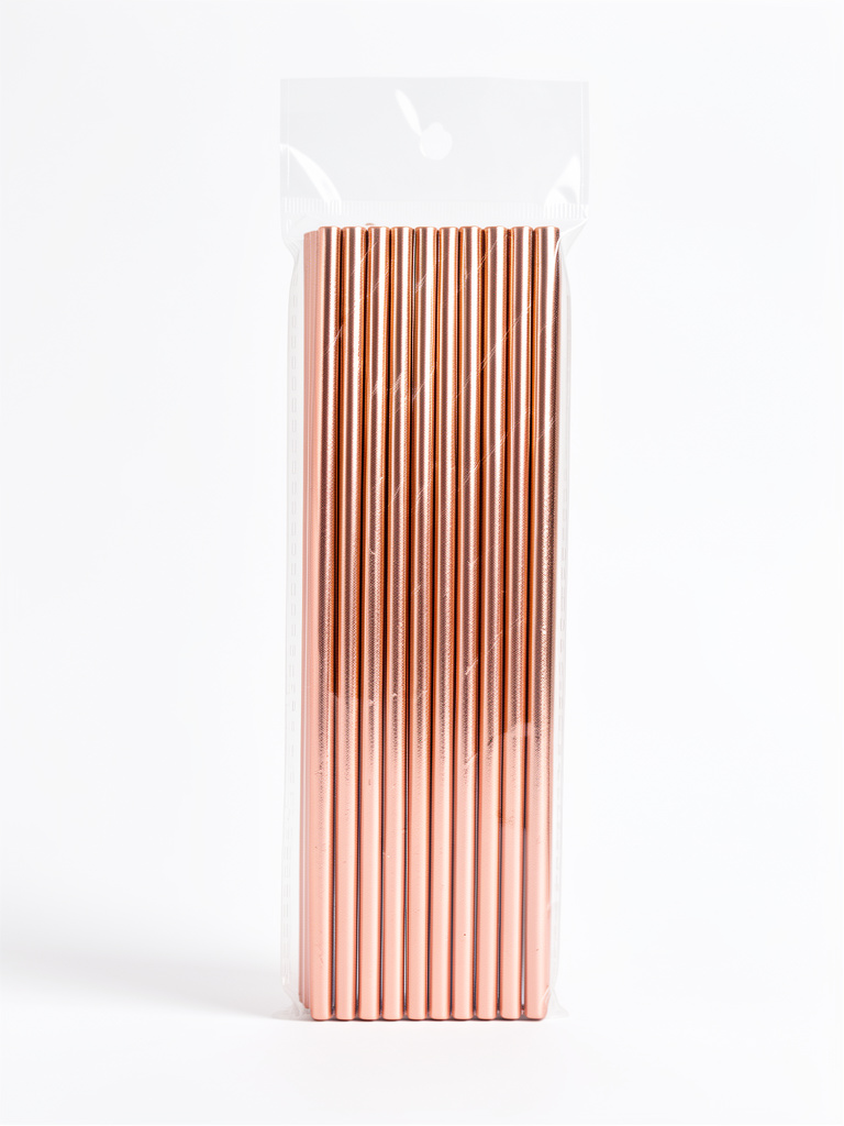SORBETE METALIZADO ROSA GOLD X20