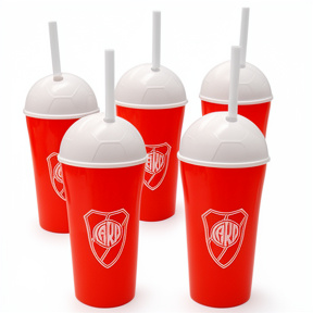 VASO DOMO RIVER CON SORBETE DE 400ML  X5U