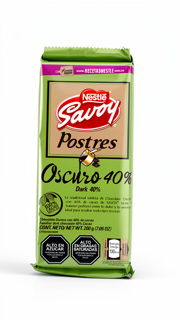 Chocolate postre 40%