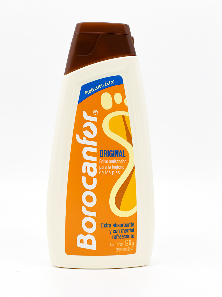 Borocanfor talco  120g