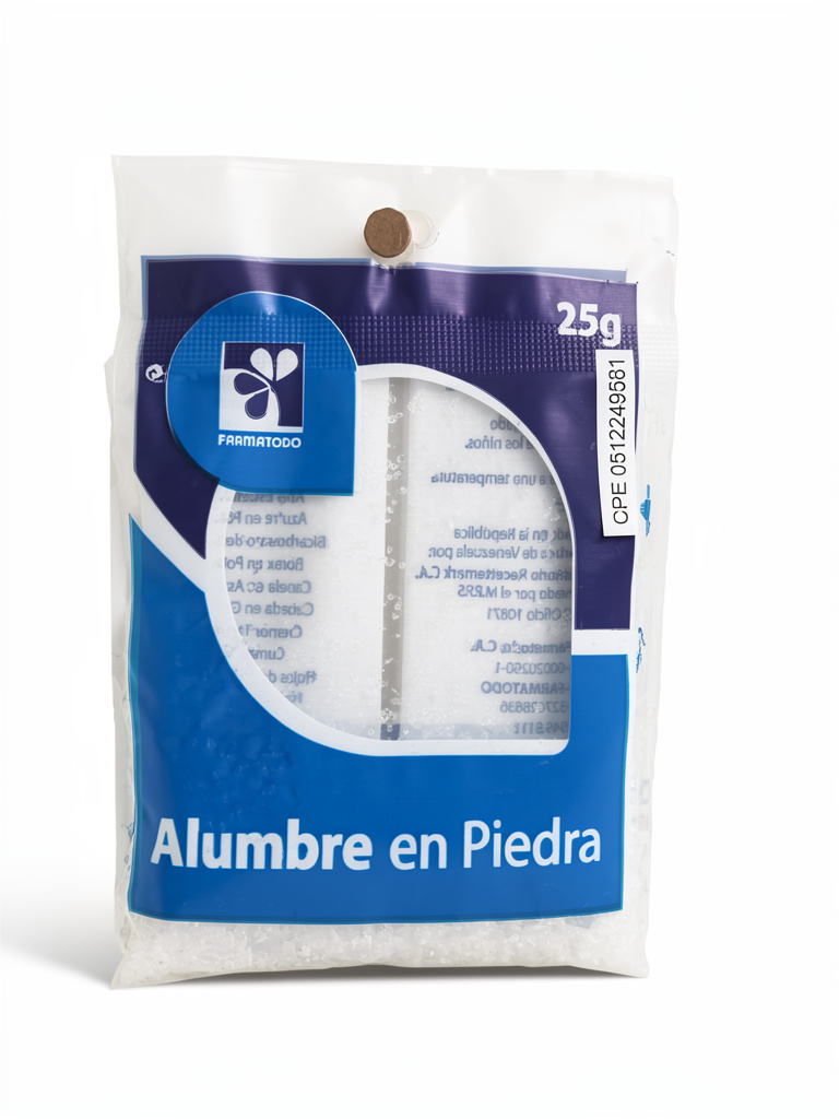 Alumbre en Piedra25gr